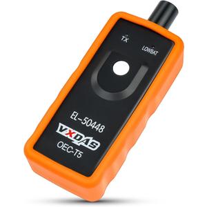VXDAS EL-50448 TPMS Reset Tool for GM Tire Pressure Monitor Sensor TPMS Relearn Tool for Buick Chevy Cadillac GMC Series Vehicles 2024 Edition OEC T5
