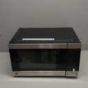 GE GCST10A1WSS 1.0 Cu Ft Convection Microwave Oven, 1050W Countertop Air Fry Microwave with Broil & Crisper Pan, Compact Stainless Steel Design