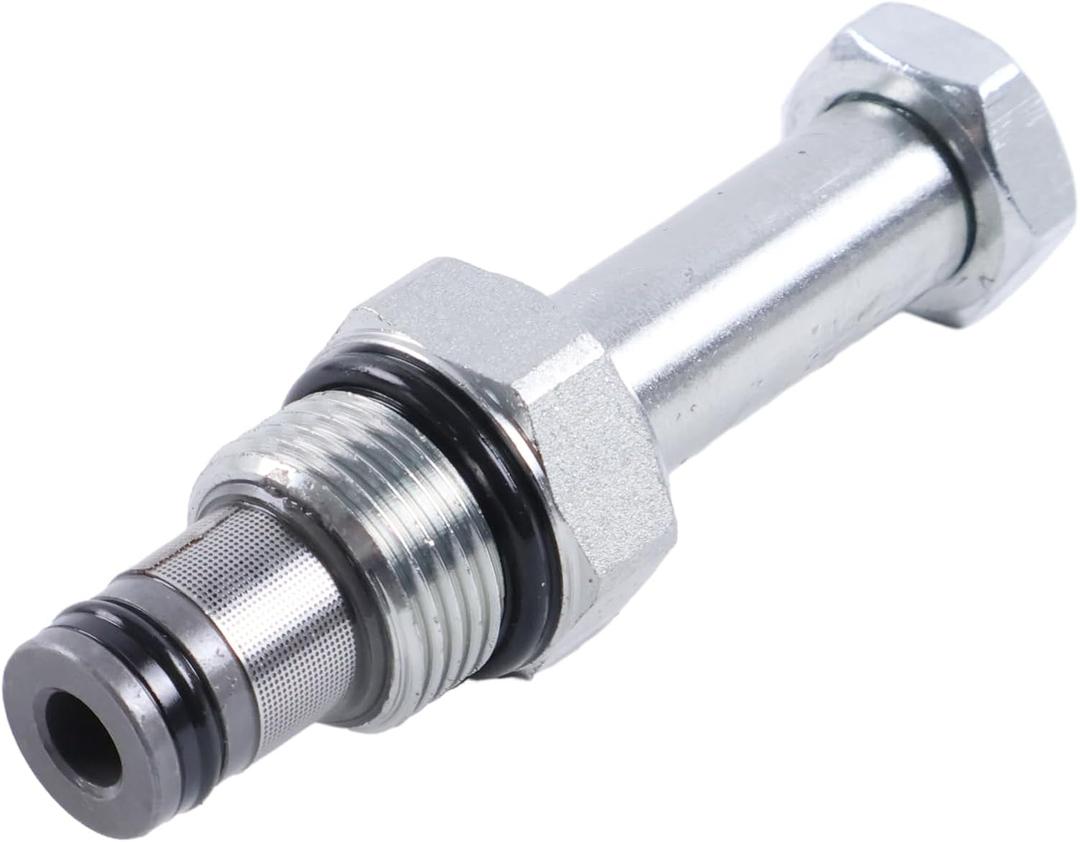 ZTUOAUMA 2-Way Cartridge Spool Valve 49227K 49227 with Jam Nut Compatible with Western #20 Snow Plow Cartridge Fisher 7634 Buyers 1306345 Boss HYD01637 Snow EX 49690