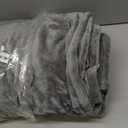 Sealy Electric Blanket Full Size, Flannel Heated Blanket with 10 Heating Levels & 1-12 Hours Auto Shut Off, Machine Washable, Light Grey, 80 x 84 Inch