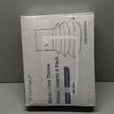 Pillow Insert Set of 4, Soft Virgin Microfiber Square Throw Pillow Inserts for Living Room, Couch Bed Pillows, Down Alternative Filled, 18x18 Inch(45x45cm White