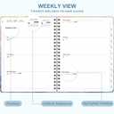 4 x 2026 Planner, Weekly and Monthly Calendar Academic Planner, Jan 2026 - Dec 2026, Planning Agenda Book for Desk Accessories and School Supplies - A5 (6.3'' x 8.5'')