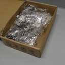 Ravinte 30 Pack 15 Pairs 1/2 inch Overlay Soft Close Hinges for Kitchen Cabinet Hinges Satin Nickel Hidden Hinges Stainless Steel Concealed Hinge self Closing