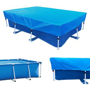 87 x 59 in Pool Cover 7 x 4 Rectangle Swimming Pool Cover 86 x 59 in Rectangular Above Ground Pool Cover 7.3 ft x 4.9 ft Winter Pool Covers with Drawstring Dust Rain Proof Durable Blue for Family 87 x 59 in Pool Cover 7 x 4 Rectangle Swimming Pool Cover 86 x 59 in Rectangular Above Ground Pool Cover 7.3 ft x 4.9 ft Winter Pool Covers with Drawstring Dust Rain Proof Durable Blue for Family