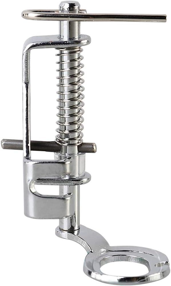 Large Metal Free Motion Quilting Darning Sewing Machine Presser Foot - Fits All Low Shank Singer, Brother, Babylock, Euro-Pro, Janome, Kenmore, White, Juki, New Home, Simplicity, Elna and More