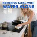 2 x Glass Cooktop Cleaner Sponge, 10 Pack GRS Certified Stove Top Cleaner 2X Density Magic Melamine Sponge Eraser, Extra Durable & Long Lasting, for Kitchen Glass Marble Ceramics Top Daily Cleaning