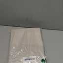 HOMEIDEAS 100% Linen Blackout French Door Curtains, Privacy Door Window Curtains, 26 X 40 Inch Room Darkening Blinds, Thermal Insulated Shades for Bedroom, 1 Panel, Natural