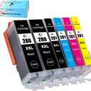 F FINDERS&CO PGI-280XXL CLI-281XXL Ink Cartridges Compatible with Canon 280 281 XXL Ink Work with Canon PIXMA TS6320 TS8120 TS8220 TS8320 TR8620 TR7520 TR8520 (2PGBK 1BK/C/M/Y, 6PK)