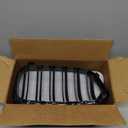F10 Grille Front Kidney Grill Compatible with BMW 5 series F10 F11 M5 2010-2017 Double Slats ABS Gloss Black Grills 2Pcs (For F10 2010-2017 Double Slats)