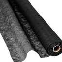 Fun Express Black Sheer Fabric Roll, 100 Feet x 3 Feet | Premium Gossamer Material, Wedding Ceremony Decorations, Party Backdrop & Event Draping, Professional Photography, DIY Decor