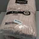Depend Fresh Protection Adult Diapers, Incontinence & Postpartum Bladder Leak Underwear for Women, Disposable, Maximum, Large, Blush, 72 Count (2 Packs of 36)