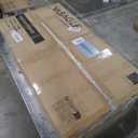 VASAGLE Kailyn Collection - Vanity Desk with Mirror and 9 LED Bulbs, Vanity Makeup Table with Power Outlets, Dressing Table with 9 Drawers, for Bedroom, Cloud White URDT141WB01S