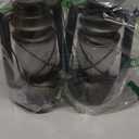 2 Pack Bronze Vintage 4 Modes Light LED LanternsRechargeable Dancing Flame Lanterns Decorative Outdoor&Indoor, Remote Control Waterproof Hanging Lights for Camping,Patio Garden Pathway