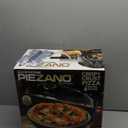 PIEZANO Crispy Crust Pizza Oven by Granitestone  12 Inch Electric Pizza Oven Indoor Countertop Maker with Ceramic Stone Heats up to 800F for Stone Baked Pizzeria Style at Home As Seen on TV Products