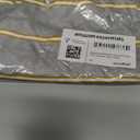 Amazon Essentials Mens 9" Swim Trunks with Mesh Lining, Pockets, Drawstring Closure (X-Small, Grey Stripe)