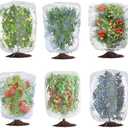 Uytkfg Garden Mesh Netting with Drawstring,Plants Cover Protection from Anti Birds,Bugs,Cicadas,and Insects-Pest Barrier Bag for Blueberry Bushes,Citrus,Tomatoes,Vegetables,Fruit Tree and Orange
