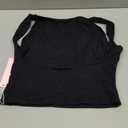 QINSEN High Neck Open Back Cropped Tops for Women Sleeveless Summer Y2K Tee Shirts Black XL