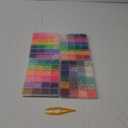 Friendship Bracelet Making Kit 96 Colors, 900pcs Letter Beads, 100pcs Number Beads, Gold Silver Spacer Beads Charms Clay Beads for Concert Friendship Bracelets Jewelry Polymer Heishi Beads