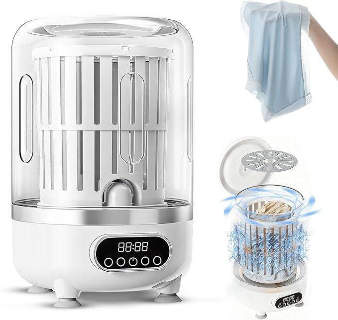 3L Portable Washing Machine,3 In 1 Portable Washer And Dryer Underwear Washing Machine,Mini Lavadora Portatil for Home, Apartment, Hotel, Camping & Travel(3L capacity)