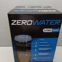 Culligan ZeroWater 40-Cup Ready-Pour 5-Stage Round Glass Water Filter Dispenser with 5-Stage 0 TDS Water Filter  IAPMO Certified to Reduce Lead, Chromium, and PFOA/PFOS