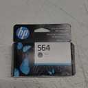 HP 564 Black Ink Cartridge | Works with DeskJet 3500; OfficeJet 4620; PhotoSmart B8550, C6300, D5400, D7560, 5510, 5520, 6510, 6520, 7510, 7520, Plus, Premium, eStation Series | CB316WN