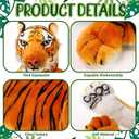 Syhood 32 Inch Large Tiger Stuffed Animal Tiger Plush Giant Tiger Toy, Suitable for Birthday Gifts