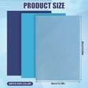 2 x Tinoaly 60 Sheets Gradient Blue Wrapping Paper, 3 Colors, 19.69x13.78 inches, Gift Wrap Tissue Paper for Christmas, Birthday, Party Decoration