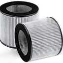 2801 Replacement Filter Compatible with Bissell MYair Personal Air Purifiers 2780 2780A 2780B 2780P and 27809 - Compare to My Air Part 2801-3-in-1 Air Filter and Activated Carbon Filters (2 Pack)