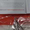 Crestlive Outdoor Chaise Lounge Cushions, 3 Years Fade Resistant Water Resistant Lounge Chair Cushion, 72''L x 21''W, Set of 2, Red Cabana Stripe