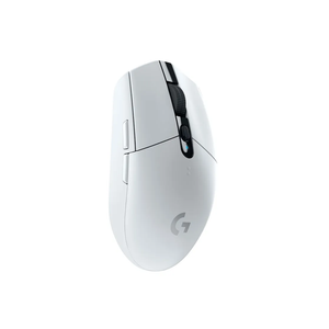 Logitech G305 LIGHTSPEED Wireless Gaming Mouse, Hero 12K Sensor, 12,000 DPI, Lightweight, 6 Programmable Buttons, 250h Battery Life, On-Board Memory, PC/Mac - White