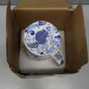 GBhome Tea Mug with Infuser and Lid, 18 Ounce Large Ceramic Loose Leaf Cup, Microwave, Dishwasher Safe, Perfect For Tea Lovers