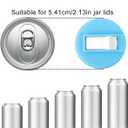 4pcs Soda Can Lids with Straws, Silicone Plastic Soda Can Covers Reusable Kitchen Tools Fits Standard Canned Beverage Beer Juice (Blue, Black, Gray, Rose Red)
