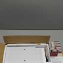 Jerry & Maggie Desktop Organizer Office Storage Rack Adjustable Wood Display Shelf Free Style Double H, Multi-Functional Mini Bookshelf for Desk Natural Stand (White)