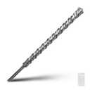 1 in x 39 inch SDS Max Rotary Hammer Drill Bit, 25x1000mm Carbide Tip Masonry Drill Bit for Masonry, Brick, Stone, Concrete, 1 in x 39 inch