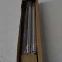 Adjustable Shower Curtain Rod 31-80 Inch, Never Rust Stainless Steel Silver Tension Rod, 1" Heavy Duty No-Drill for Bathroom, Kitchen & Closet