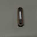 Metal Lighted Doorbell Button, Heavy Duty Metal Wired Door Bell Push Button LED Wall Mounted Doorbell Switch for Universal Garage Door Opener Switch, White Light, Property In Copyright (Bronze)