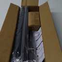 BRIOFOX Shower Curtain Rod Adjustable 18-78 Inch, Stainless Steel Spring Tension Shower Rod No Drilling Non Slip, Matte Black