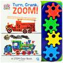 World of Eric Carle, Turn, Crank, Zoom! A STEM Gear Sound Book - PI Kids