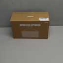 DINDIN Portable Bluetooth Speaker: 80W (Peak), 20H Playtime, Loud Wireless Wood Speakers with Bass, AUX and USB Input, Subwoofer, TWS Pairing, Vintage Speaker for Outdoor, Home, Office (Black)