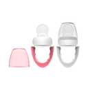 Dr. Brown's Fresh First Silicone Feeder, Pink & Grey, 2 Count