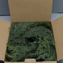 DEPMEM 9Ft Christmas Garland, Realistic Cedar Cypress Norfolk Pine Greenery Garland Faux Christmas Decorations for Mantle, Fireplace, Table, Stairs, Doors, Porch, Indoor Outdoor Christmas Decor