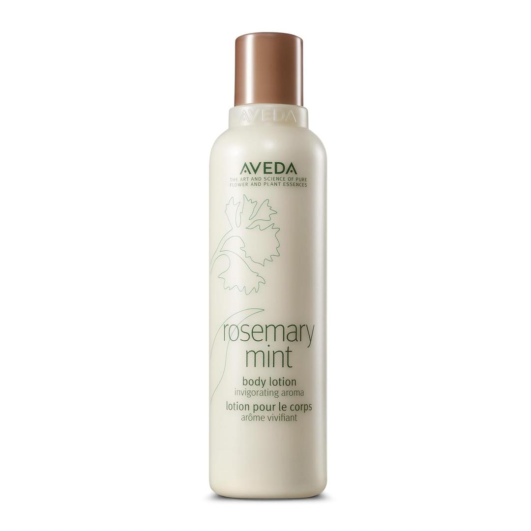 Aveda Rosemary Mint Body Lotion | Lightweight Cooling Lotion with Menthol | with Invigorating Aroma of Certified Organic Peppermint & Rosemary, 6.7 Fl Oz