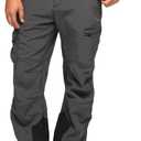 Arctix Men's Advantage Outdoor Quick Dry Fleece Lined Softshell Pants (Charcoal, XL)