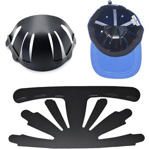 5 Pcs Black Plastic Card Hat Inner Support Shaper Insert Baseball Cap Flexible And Long Lasting Hat Shaper Universal Cap Inner LinerBlack