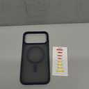 TORRAS Stronger Magnetic & Shockproof for iPhone 17 Pro Max Case, Fit for MagSafe, Mil-Grade Drop Protection, Camera Control, DIY Button, Slim for iPhone 17 Pro Max Phone Case Translucent Deep Blue