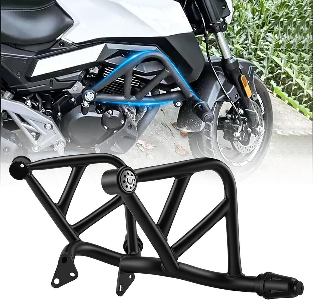 Highway Crash Bar Engine Guard Bumper Protector Upper Lower for CFMOTO ST Papio 125 CF125-3A Motorcycle Frame Falling Protection Accessories