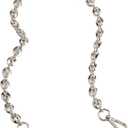 Beaulegan Luxury Purse Chain Handle Strap Replacement for Shoulder Crossbody Bag or Handbag, 23.6 Inch Long(Silver)