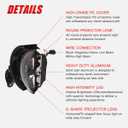7 inch LED Round Motorcycle Headlight DOT Approved with Housing Bucket Turning Signals DRL Mount Bracket Projector Hi/Low Beam 7" Headlight for H-arley Davidson dyna Honda Suzuki Yamaha
