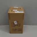 Phosphor Large Glass Hurricane Candle Holder Set of 3 PCS Black Glass Candle Holder for Thankgiving Wedding Party Holiday