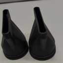 Beaupretty 2pcs Universal Hair Dryer Nozzle Attachment For Salon Styling Concentrator And Diffuser Tips For Blow Dryers For Curly Hair Hairdressing Accessories Black